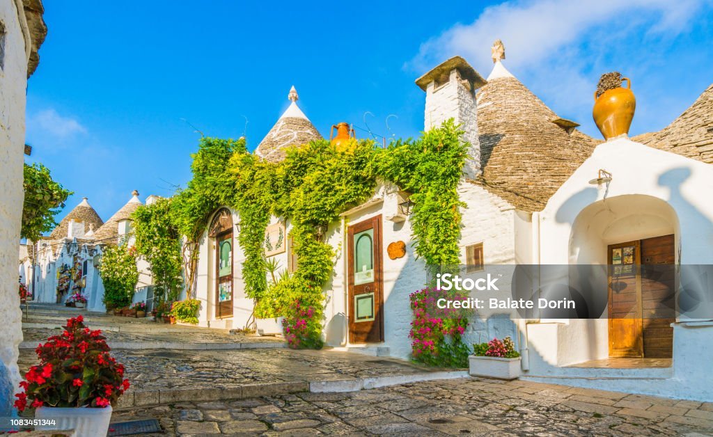 A street in Alberobello