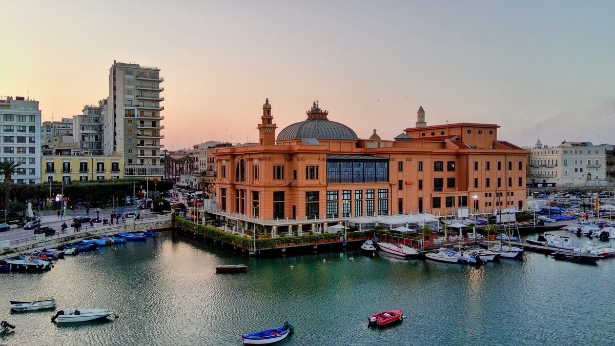 The city center of Bari